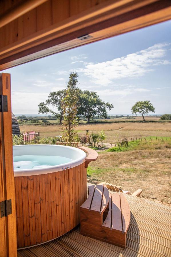 Barnhorn Glamping Villa Hooe Dış mekan fotoğraf