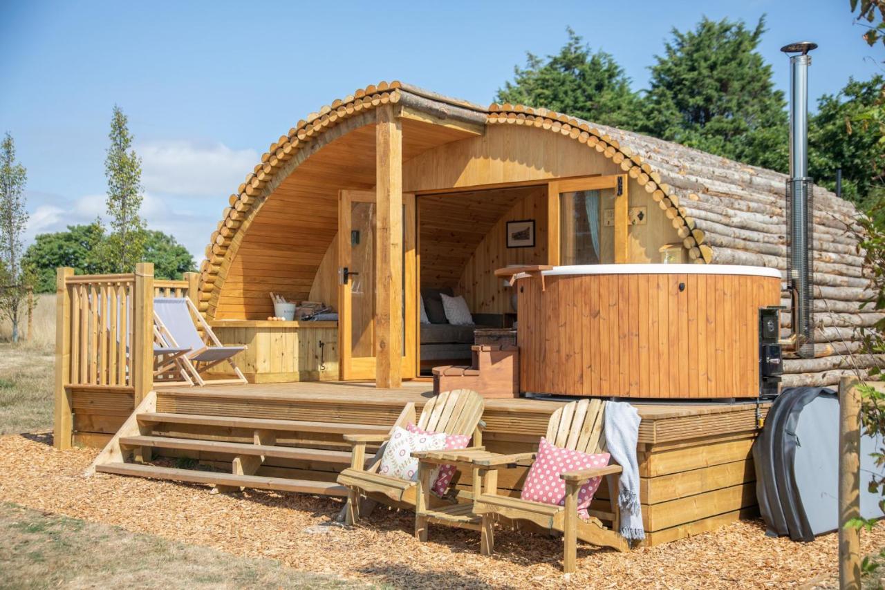 Barnhorn Glamping Villa Hooe Dış mekan fotoğraf