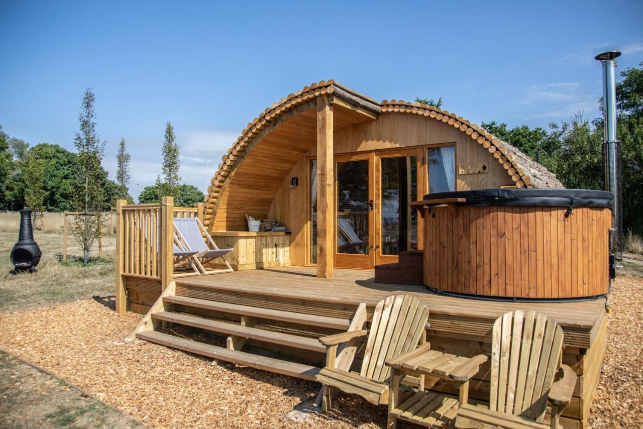 Barnhorn Glamping Villa Hooe Dış mekan fotoğraf