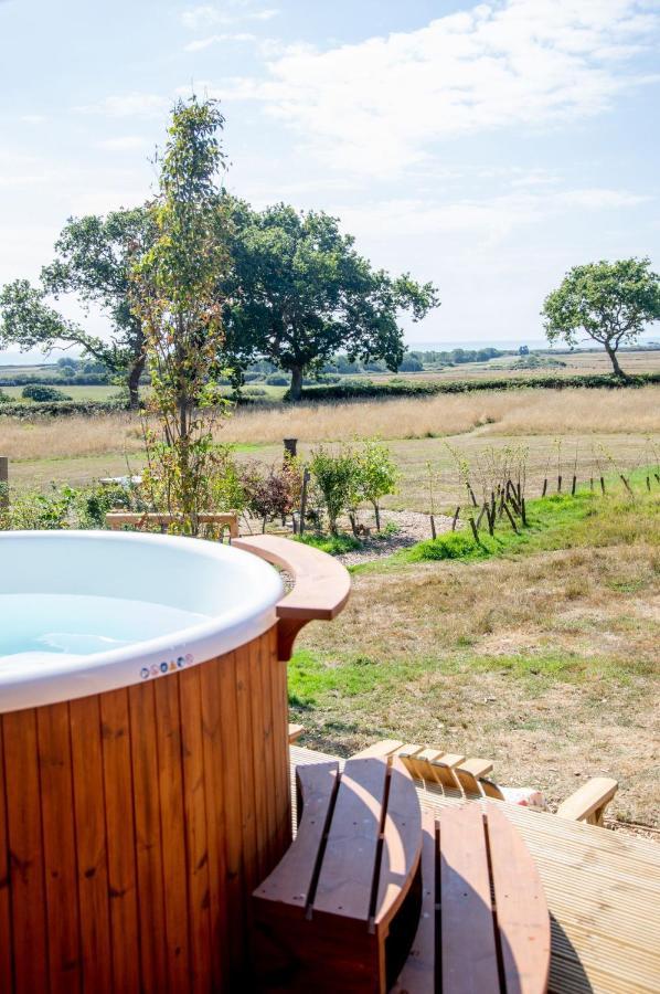 Barnhorn Glamping Villa Hooe Dış mekan fotoğraf